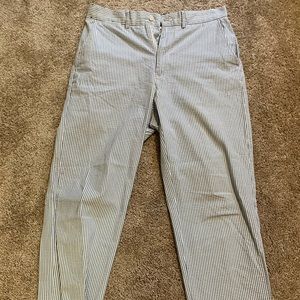 Men’s Polo Seersucker Cotton Pants Size 30x30